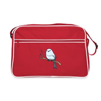Queue Kawaii - Sac Retro - rouge/blanc - Devant