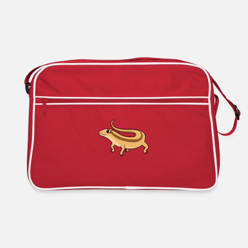 Kawaii spotted roller skink Retro Bag