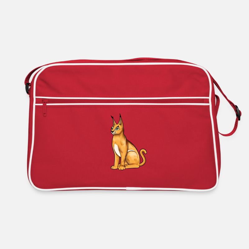 Kawaii Wüstenluchs Retro Tasche