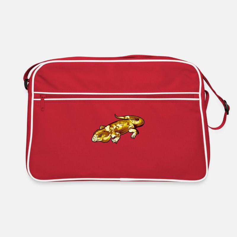 Dessin d’un teju rouge Sac Retro