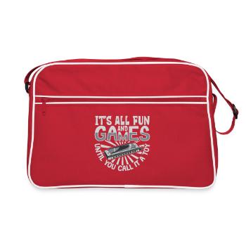 Ne l’appelez pas un jouet - harmonica - Sac Retro - rouge/blanc - Devant