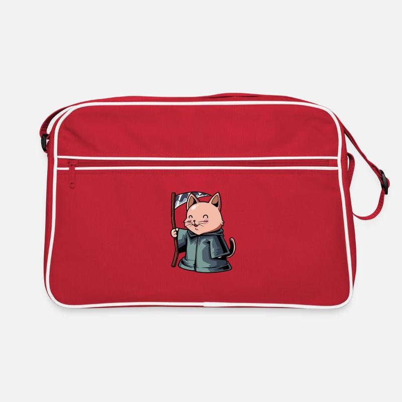 Mignon Chat Grim Reaper Sac Retro