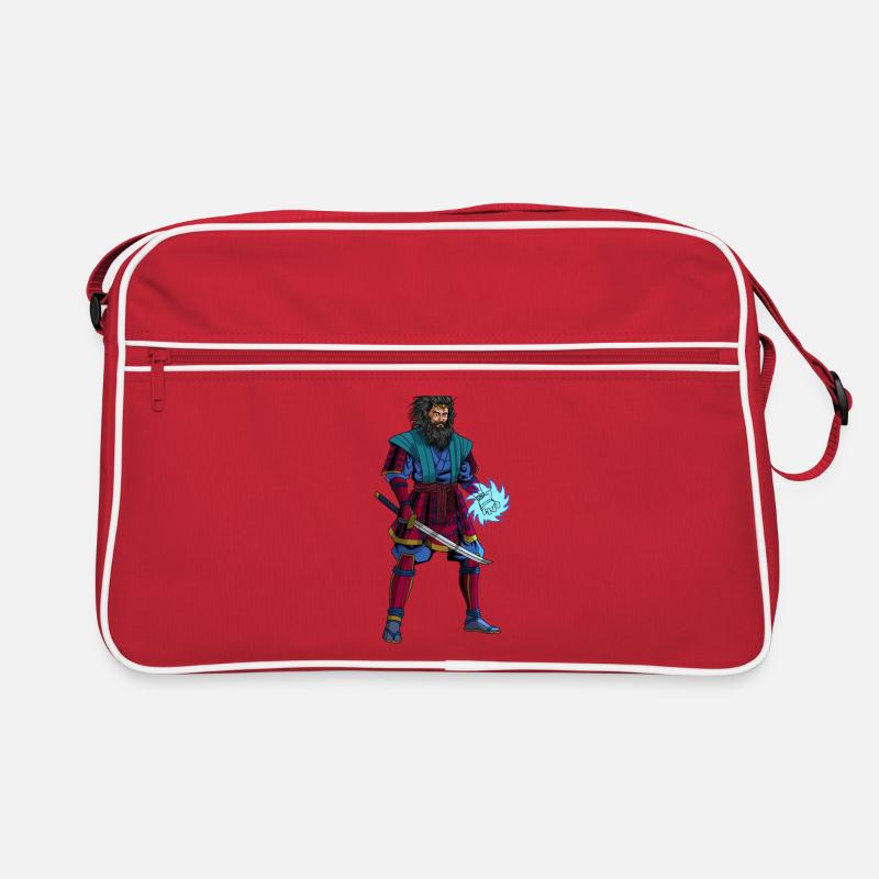 Japanischer Gott Susanoo Retro Tasche