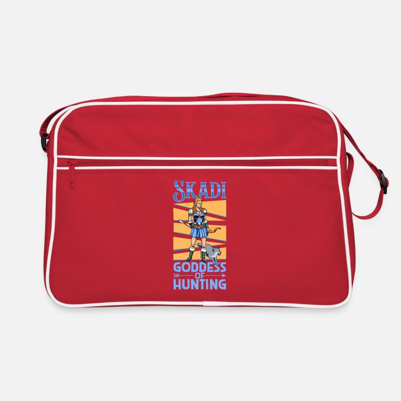 Déesse viking de la chasse Skadi Sac Retro