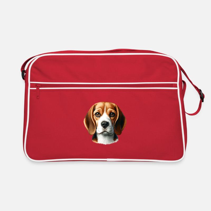 Visage de chien - Beagle Sac Retro