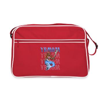 Yoruba God - Yemoja - Retro Bag - red/white - Front