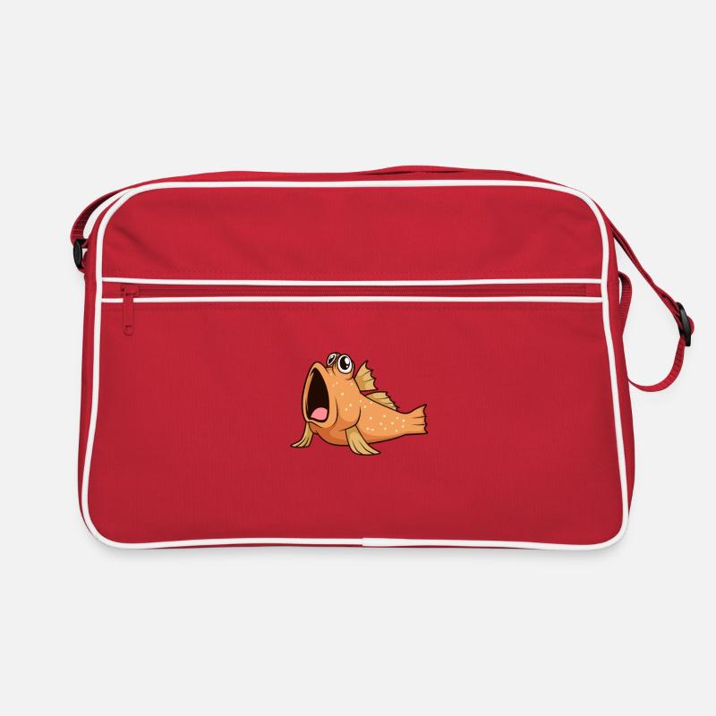 Kawaii Mudskipper Retro Bag
