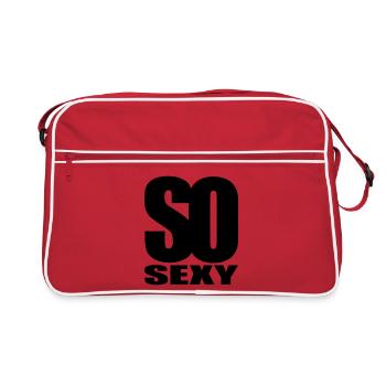 so sexy - Retro Bag - red/white - Front
