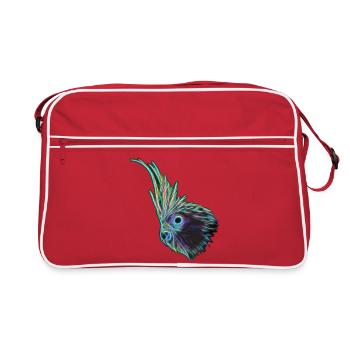 Calopsitte (12) - Sac Retro - rouge/blanc - Devant