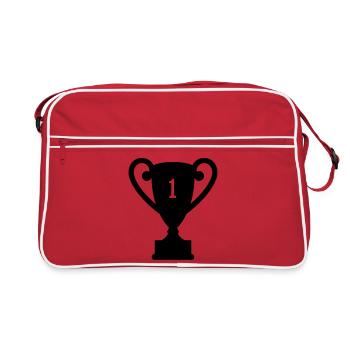 Trophée trophée - Sac Retro - rouge/blanc - Devant