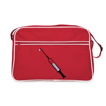 Medizin - Retro Tasche - Rot/Weiß - Vorne