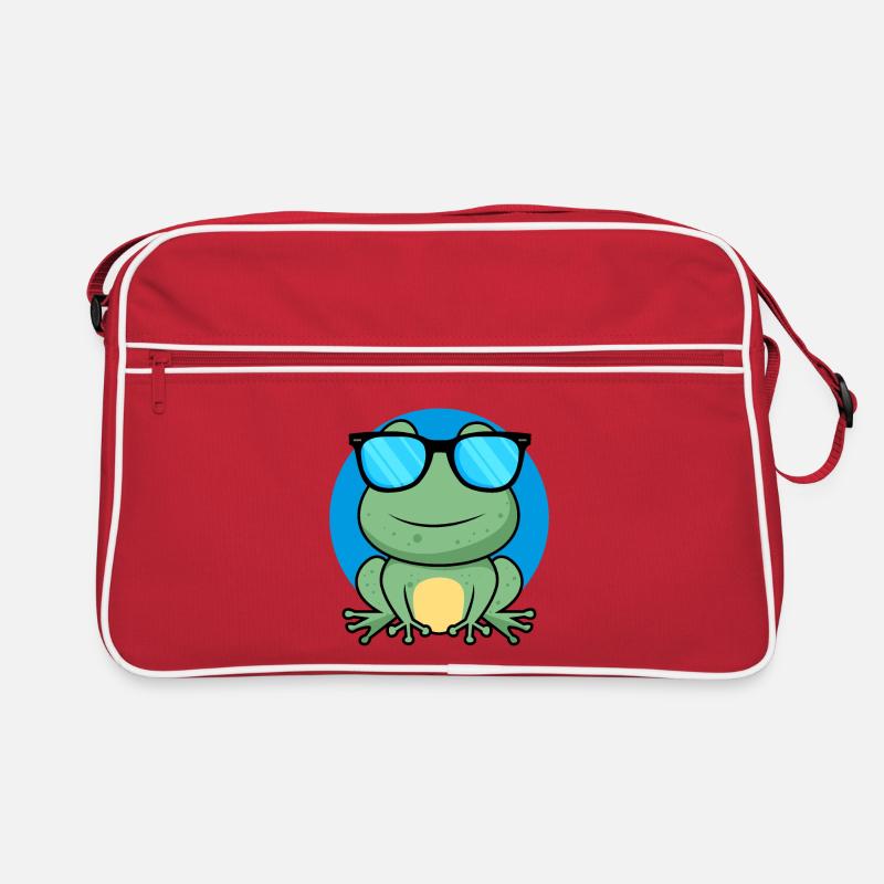 Cool Frog Retro Tasche