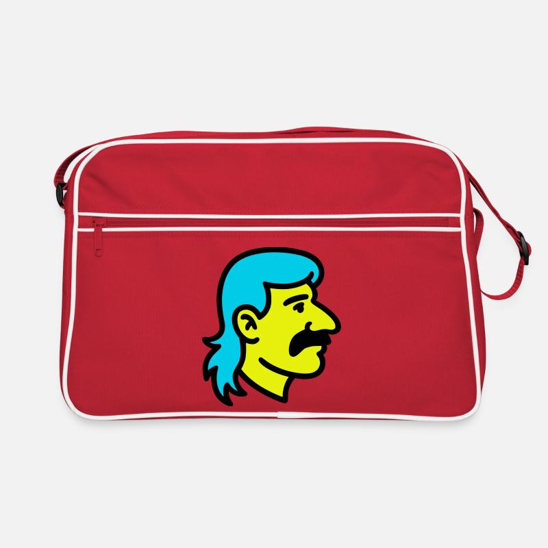 Mullet Homme Pop Art Sac Retro