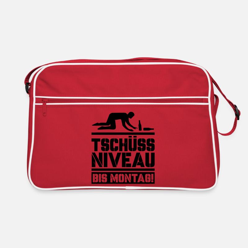 Bye bye niveau jusqu’à lundi Sac Retro