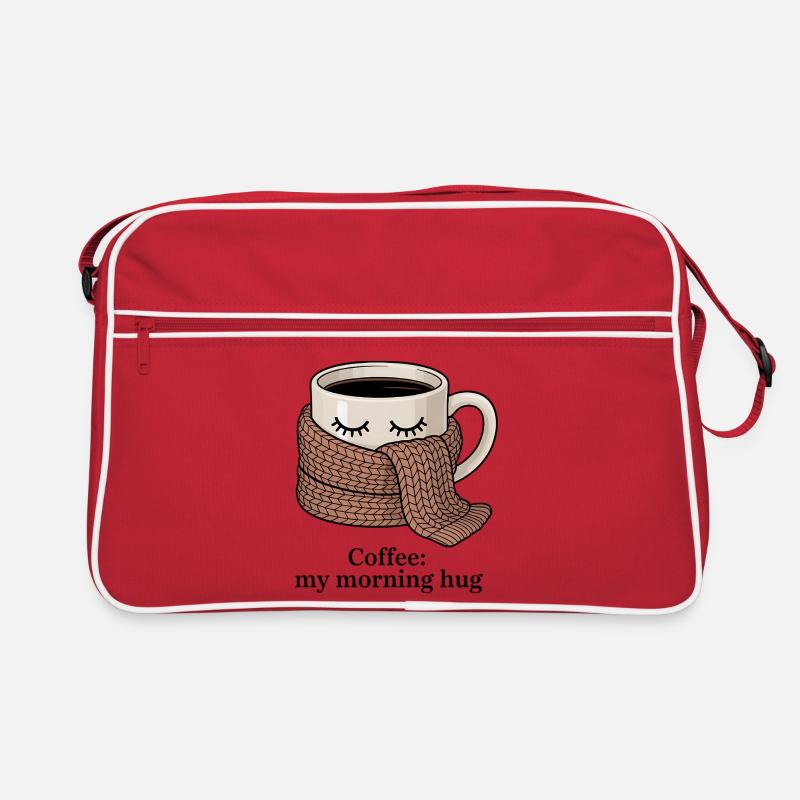 Mug chaud propre écharpe Sac Retro