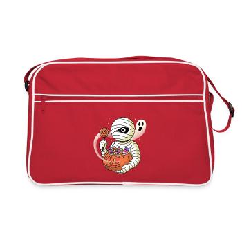 Zucker-Pharao - Retro Tasche - Rot/Weiß - Vorne