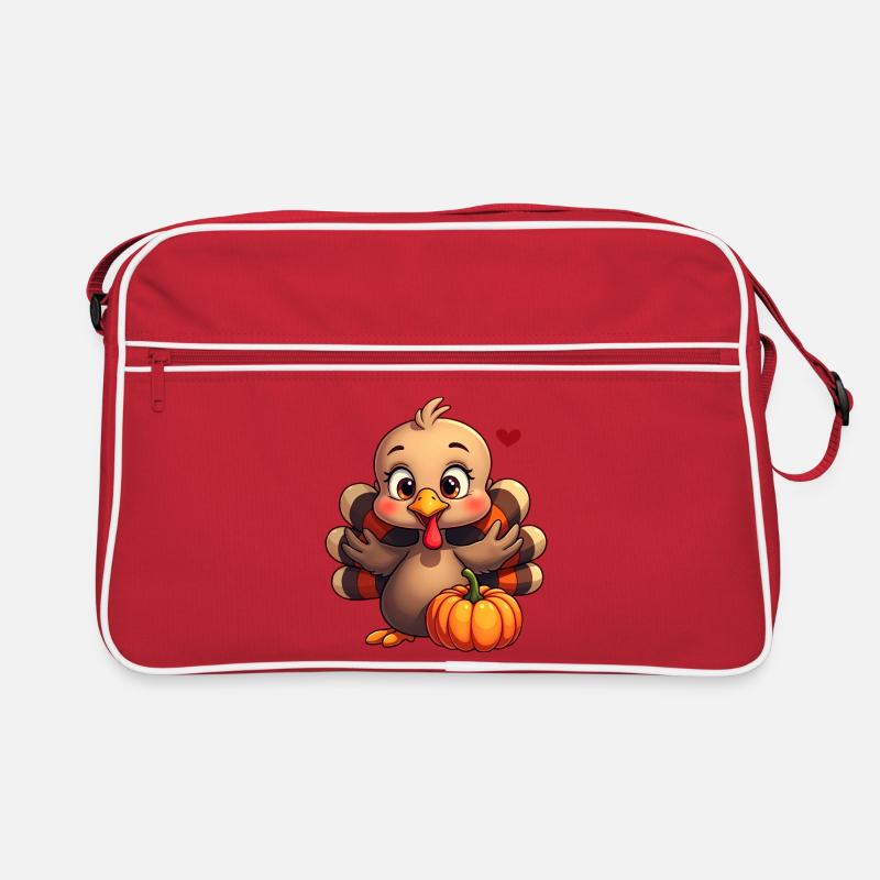 Bébé dinde de Thanksgiving Sac Retro
