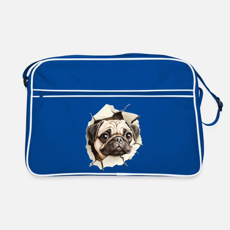 Mops Retro Tasche