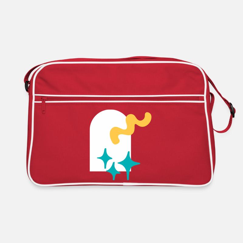 Funkelnde Formen Explosion Retro Tasche