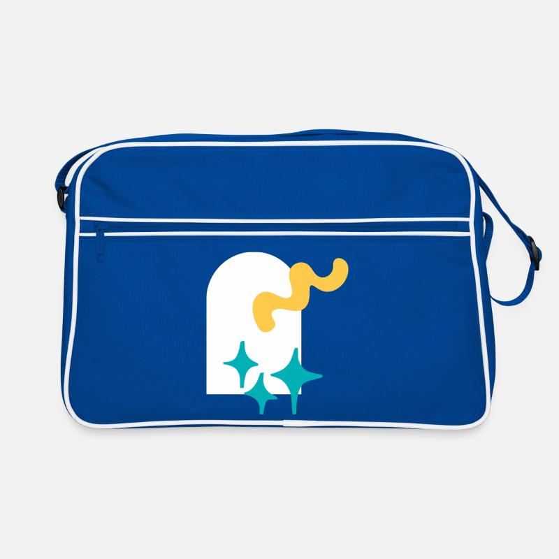 Funkelnde Formen Explosion Retro Tasche