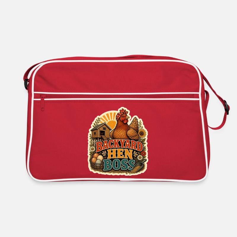 BACKYARD HEN Retro Tasche