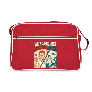 Dealing with arbitrariness by the authorities - Retro Bag - red/white - Front