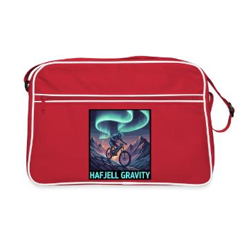 Cyberpunk Hafjell Gravity Mountain Biker - Sac Retro - rouge/blanc - Devant