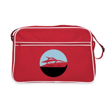 yacht - Retro Bag - red/white - Front