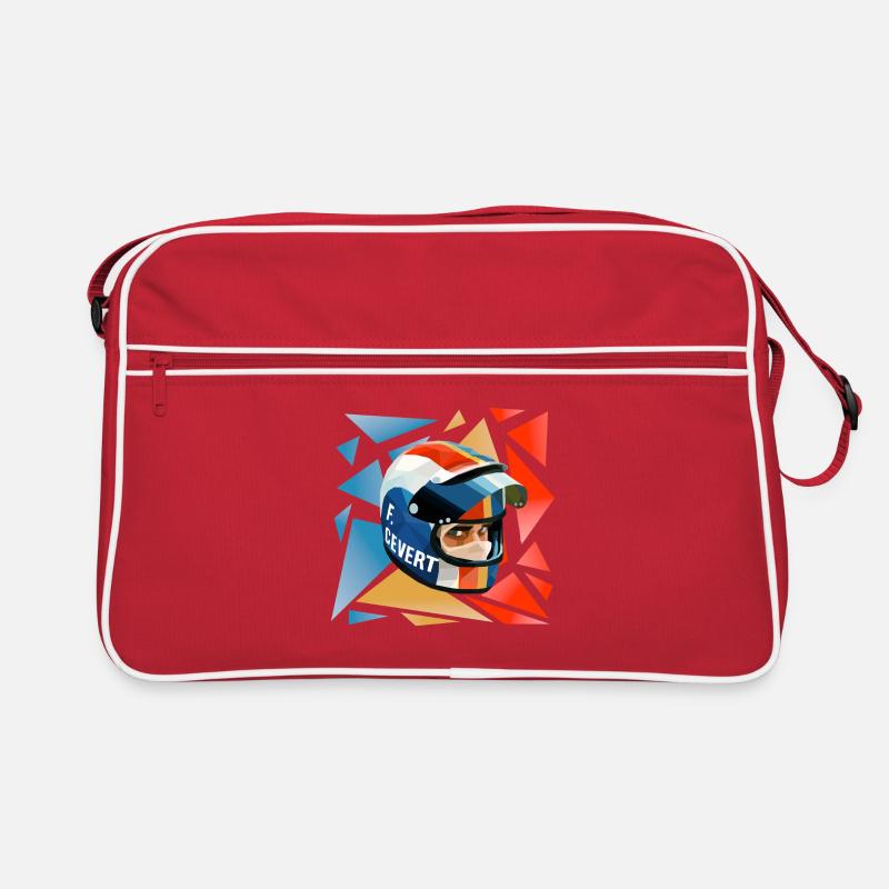 Francois Cevert Helm Retro Tasche