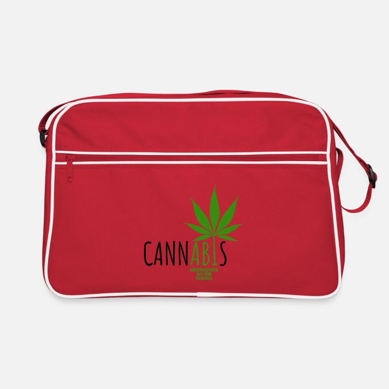 CannABIs Abi durchgezogen - Abitur - Spruch Retro Tasche