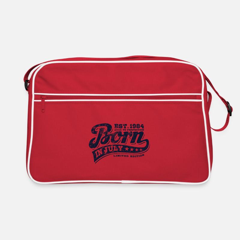 Born in July 1984 - Geburtstag - Geschenk Retro Tasche