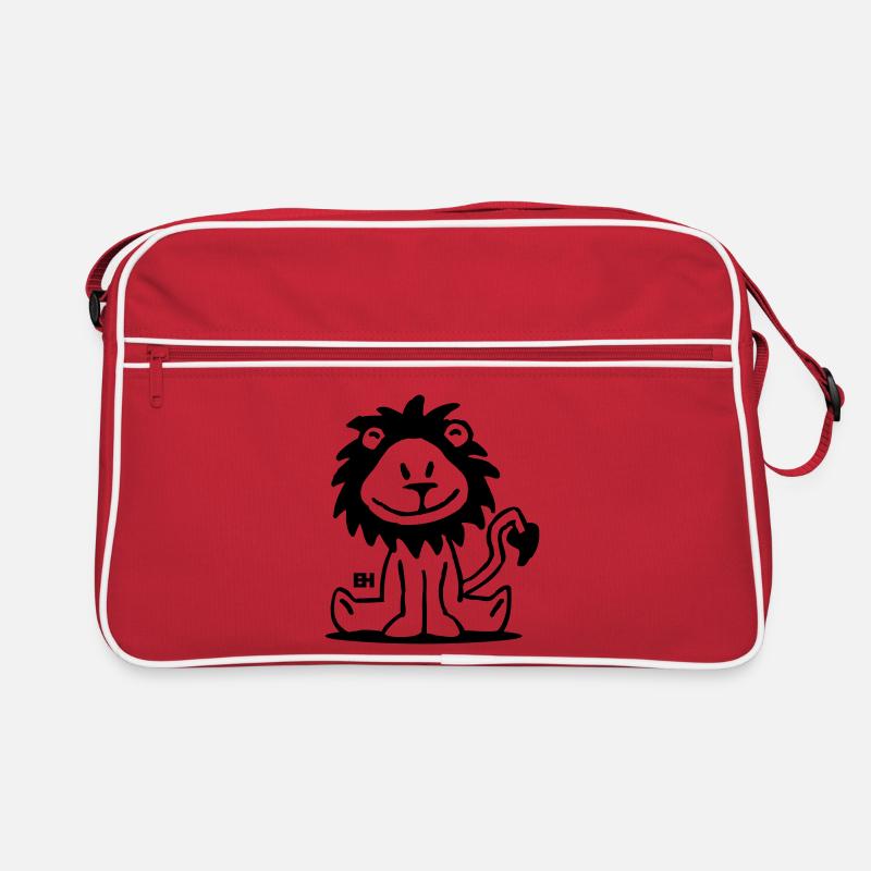 Löwe Retro Tasche