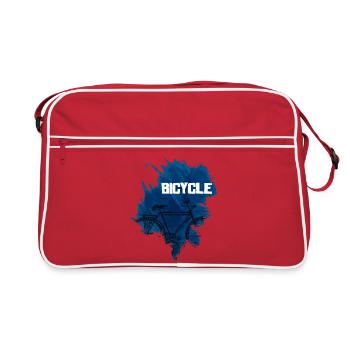 Bicycle Bicycle Cycling - Retro Bag - red/white - Front