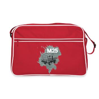 Multivoiture M25 - Sac Retro - rouge/blanc - Devant