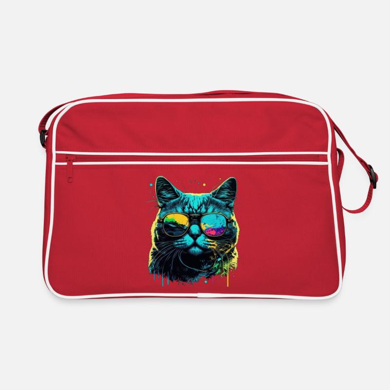Cool cat Retro Tasche