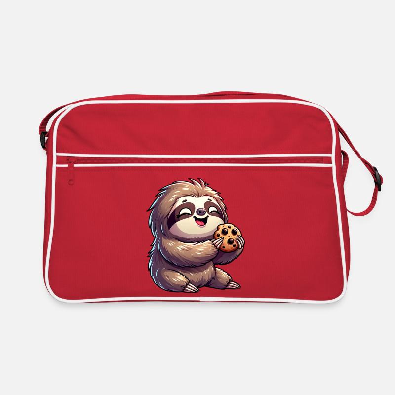 Sloth Cute Biscuit Cookie Delight Retro Bag