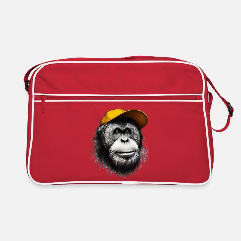 Orangutan Monkey Retro Bag