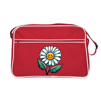 Pâquerette - Sac Retro - rouge/blanc - Devant