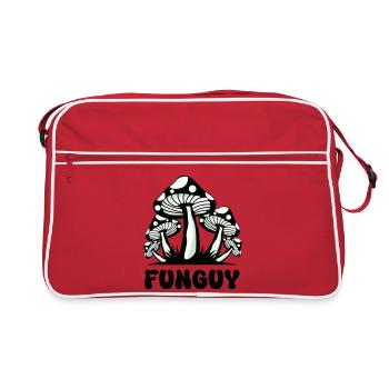 T-shirt Funguy - Sac Retro - rouge/blanc - Devant