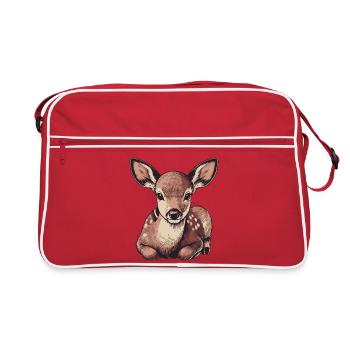 Chevreuil - Sac Retro - rouge/blanc - Devant