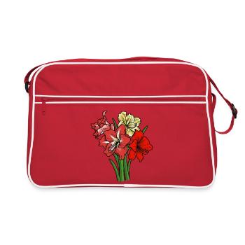 Amaryllis - Sac Retro - rouge/blanc - Devant