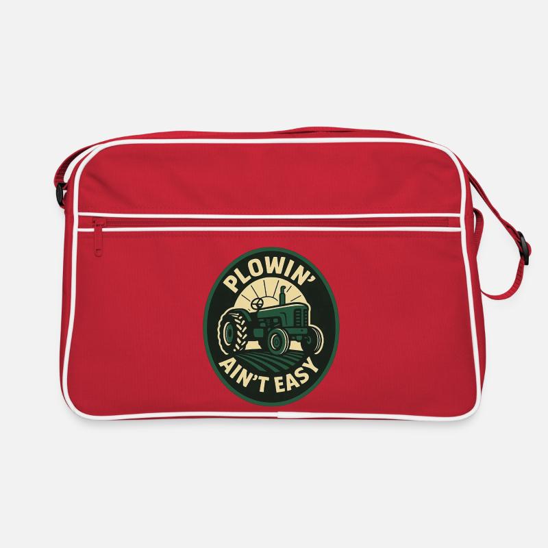 Labourer n’est pas facile Sac Retro