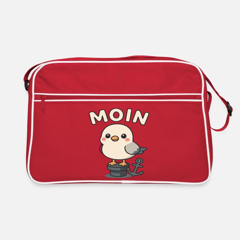 Moin - Möwedesign Retro Tasche