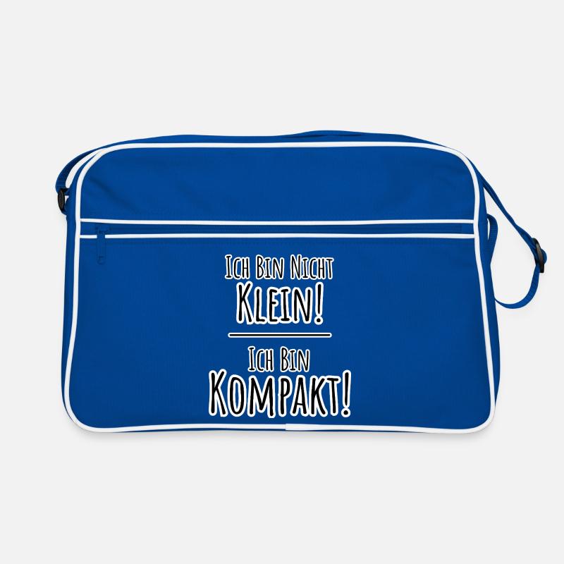 Je ne suis pas petit - je suis COMPACT ! Sac Retro
