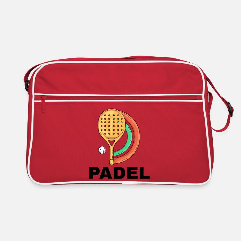 Ich kann kein Padel haben Retro Tasche