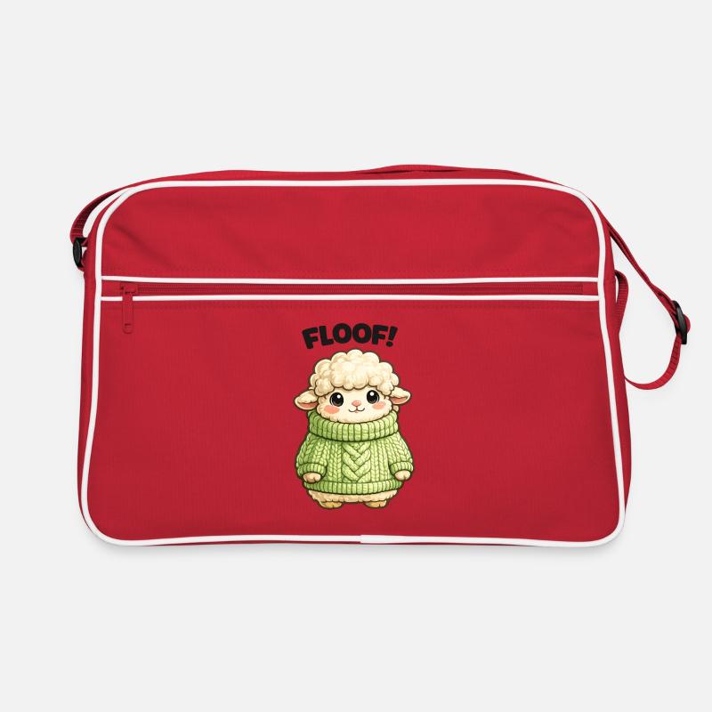 Design de pull mouton câlin Sac Retro