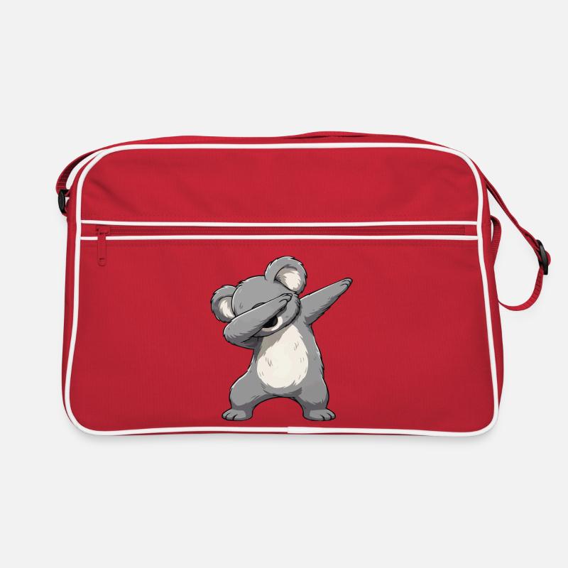 Dab Koala Motif – Cartoon Koala Retro Bag