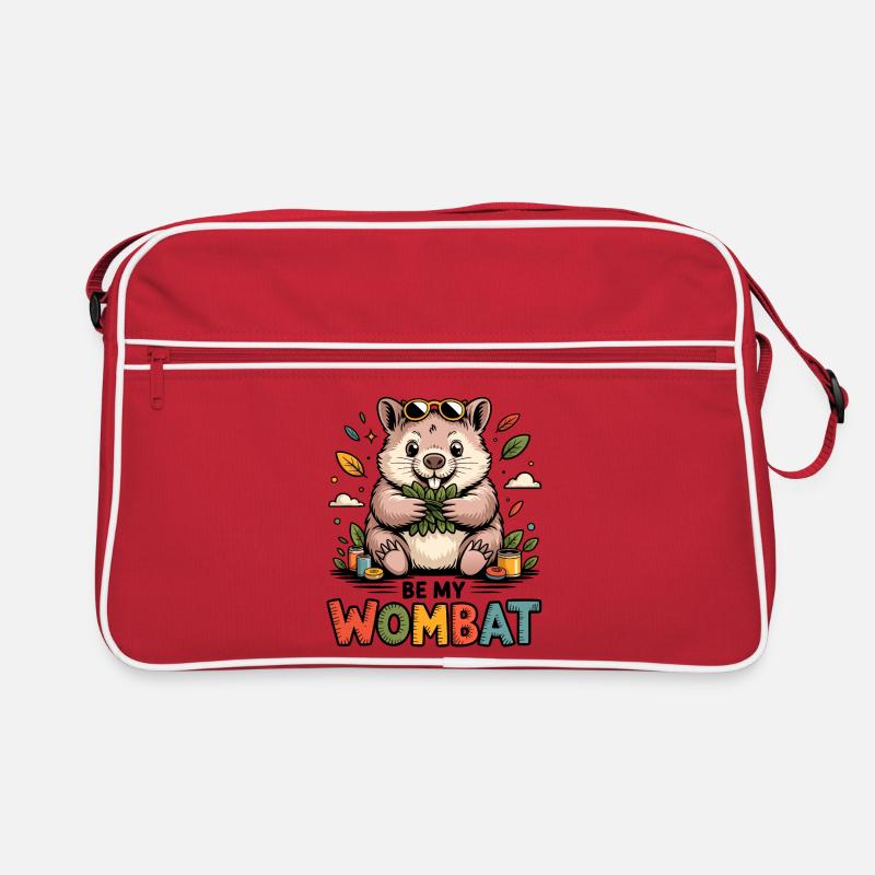 Doux amour de Wombat Sac Retro