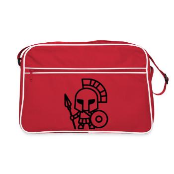 Spartan - Retro Bag - red/white - Front