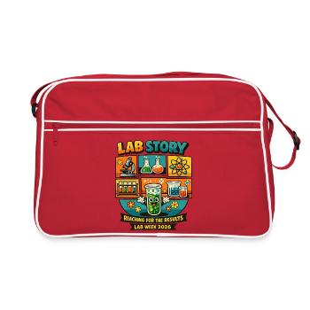 Lab Story Lab Week 2026 - Retro Bag - red/white - Front